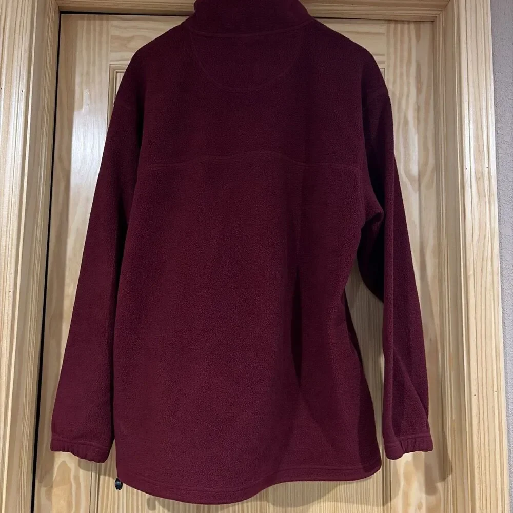 Minnesota Gophers UofM Sweatshirt 1/4 Zip Champion Zip Pocket Mens L Embroidered